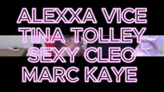 Foursome Job Interview with Tina Tolley, Deep Throat, Blowjob. Facials, Cumswallow, Hard fucking