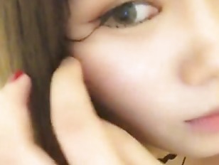 Cute hairy Chinese girl shows her naked body on webcam