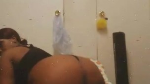 BBW BLACK THONG