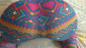 Big Ass Molly the MILF in Yoga pants – Fucked hard Doggy – POV