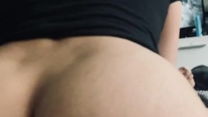My bartenders natural ass riding