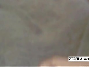 Subtitled perky Japanese milf spread lesbian massage