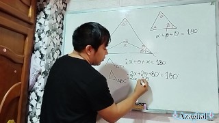 38 Geometry Sexual Mathematics Calculate the value of X Angles Triangles