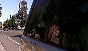 Backseat Lesbian Sex With Audrey Bitoni and Kelly Madison