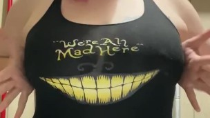 Close Up on see through Shirt