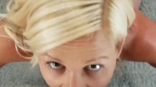 Cum on My Face and Give Me a Taste. POV Blowjob.