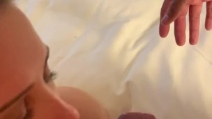 Deepthroating a dick for 7 minutes