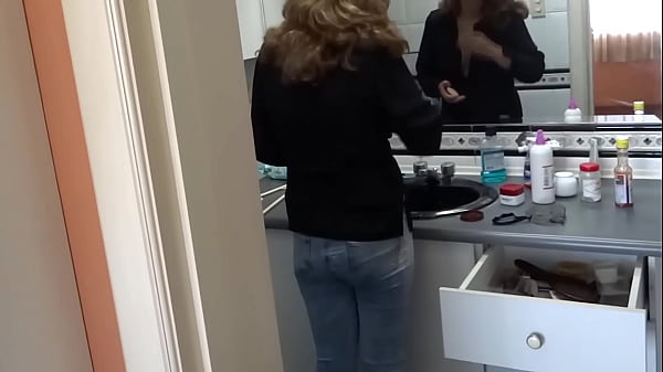 Great compilation: my Latina wife gets ready in the bathroom for sex