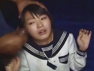 Japanese teen, a cum rag for multiple homeless BBC 1 ( bukkake, interracial, degrading, cum )