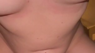 Kinky wife with pumped pussy and tits.POV cowgirl. Subscribe if you want to se bigger pussy