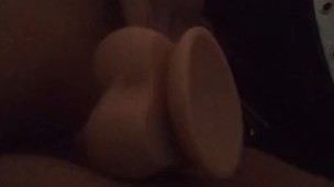 Up close dildo fuck for my tight, wet, & juicy pussy. Wet pussy sounds