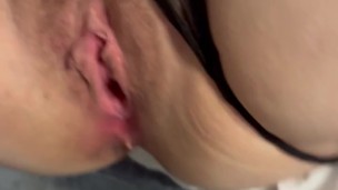 Hairy Pussy Milf Cheats Fucks College Boy while Husband is away CUM ON MY FACE