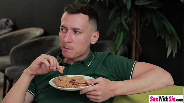 Horny stepsister Novella Night enjoys every inch of stepbrothers big dick