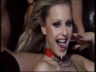 Hot orgy ends with cum flying