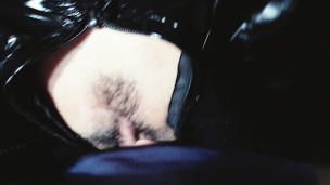 Latex girl fucked on the table