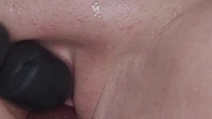 Laurasquirts and trying new toy from Funzze