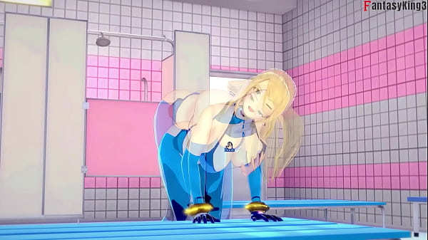 Samus Aran sex on Bikini | 1 | Metroid | Full & POV on Sheer & PTRN: Fantasyking3