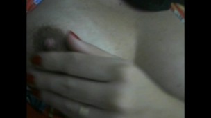 Thick legs, huge ass, shaved pussy and big natural boobs of my slutty wife