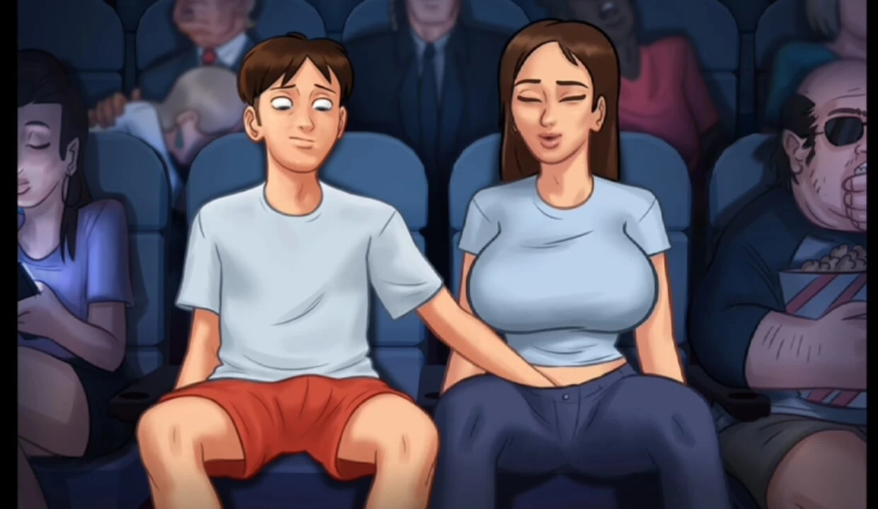 Summertime Saga #66 – Busty Girl Playing With Her Tight Pussy